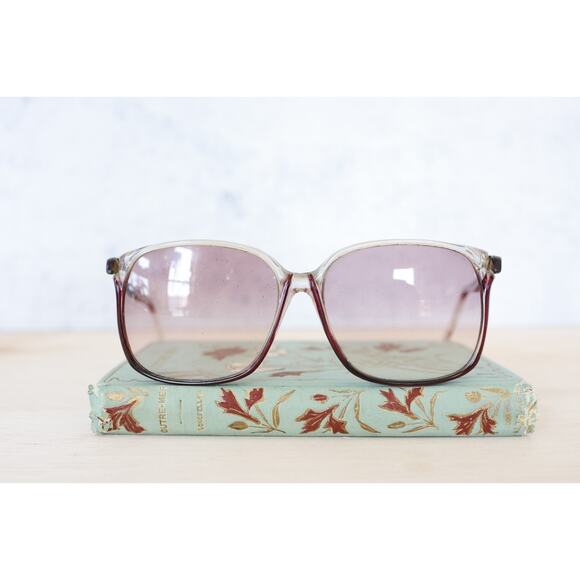 Vintage 1970s Sunglasses Disco retro Made In Italy multicolor Grandma Chic